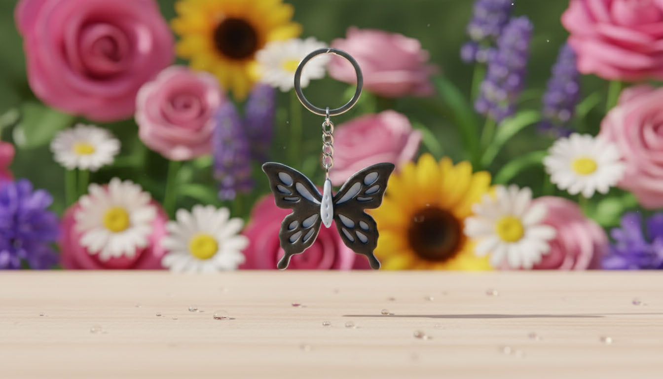 Bee Happy Keychain | Cute Bag Charm