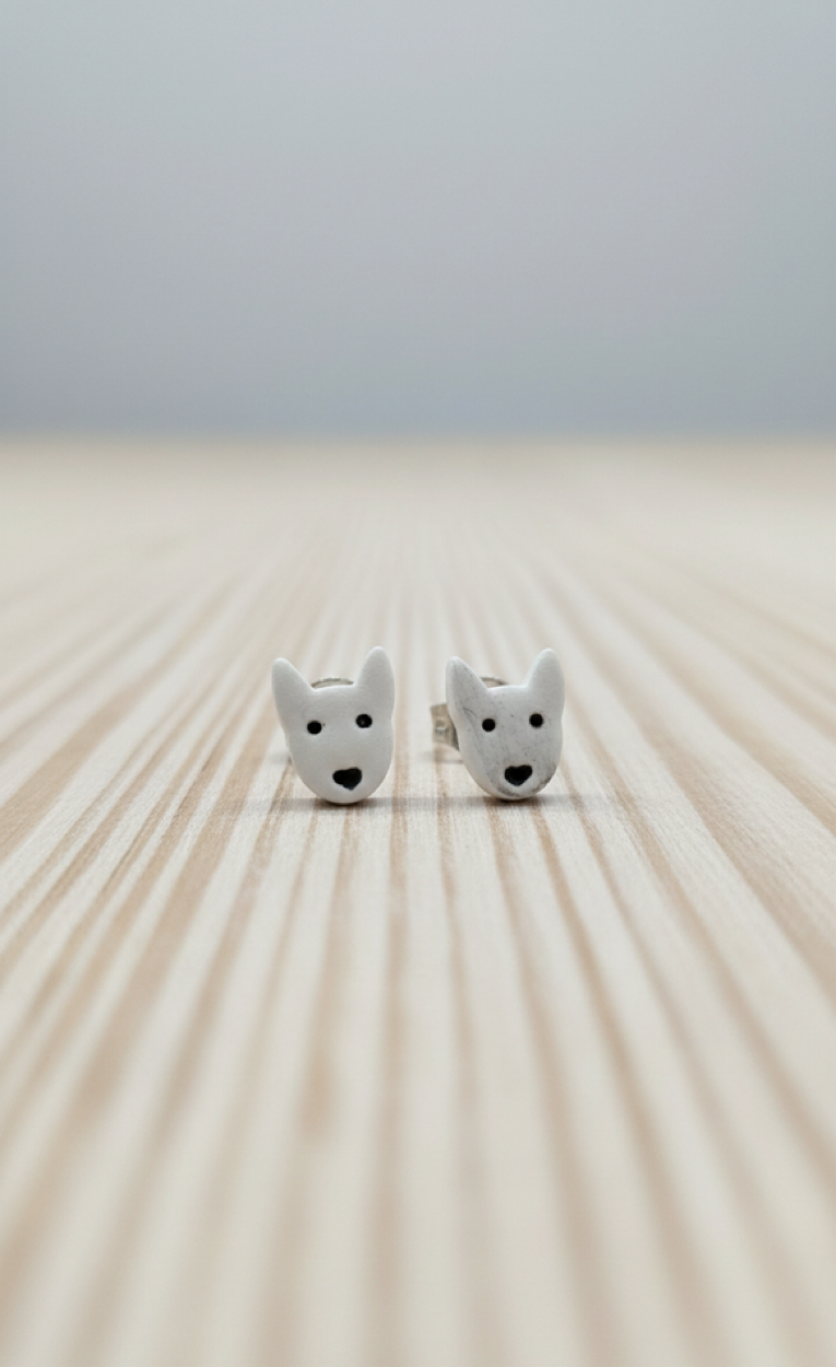 Bull Terrier Stud | Dog Series β Cute Handmade Love Jewelry