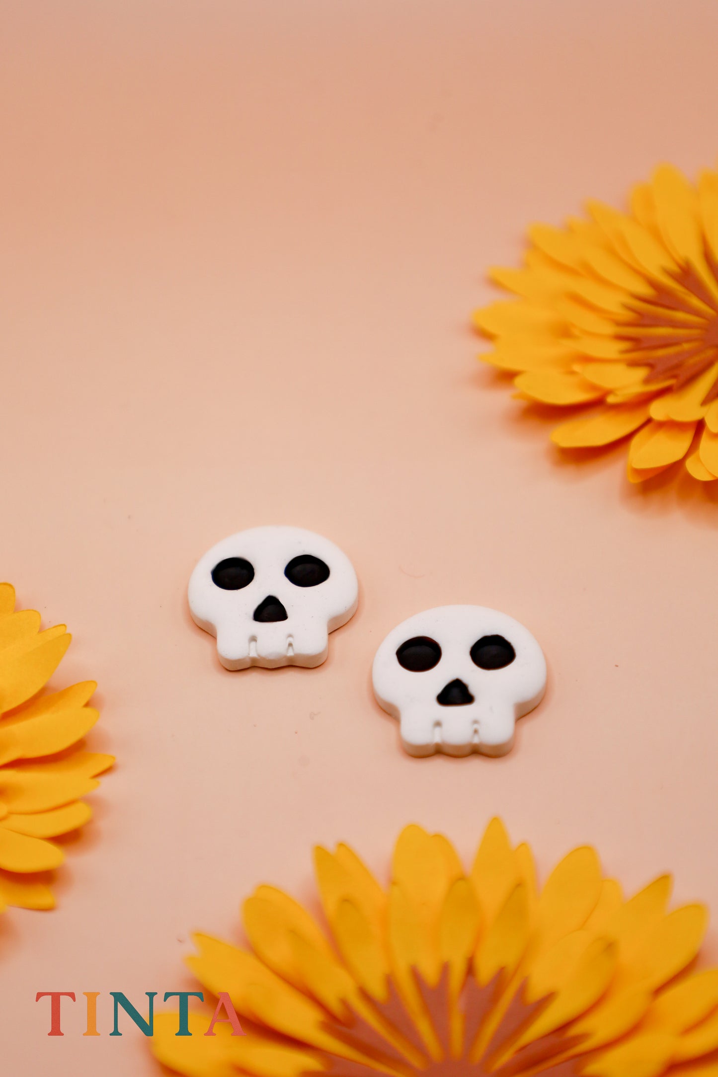 Skull Dangles | Halloween Collections | Polymer Clay Earring