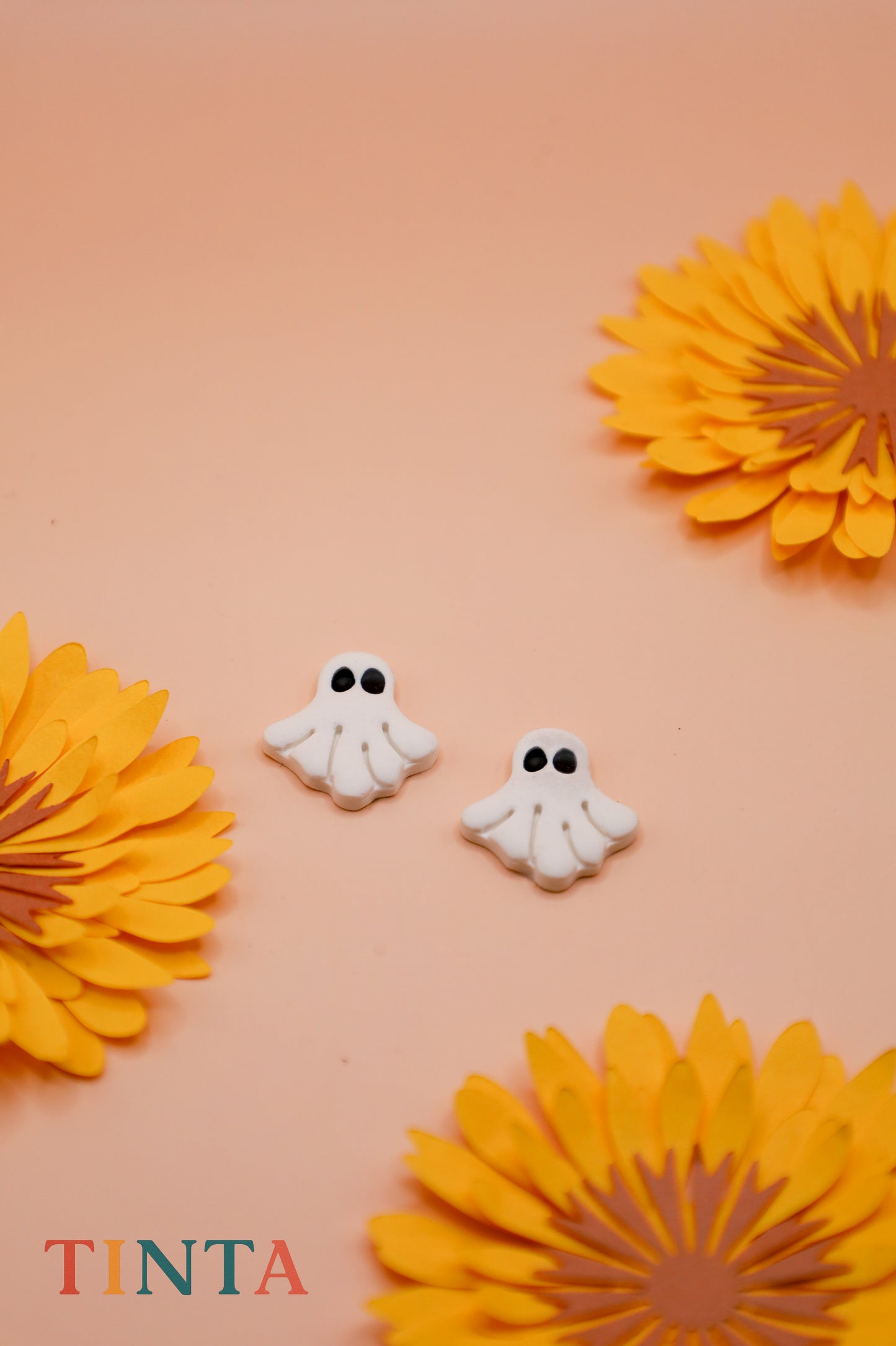 Ghost Dangles | Halloween Collections | Polymer Clay Earring