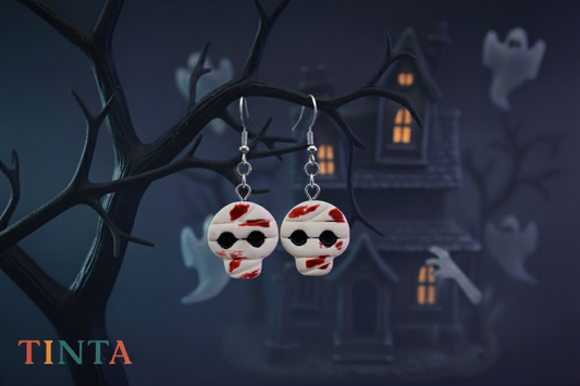 Bloody Mummy | Halloween Collections | Polymer Clay earring