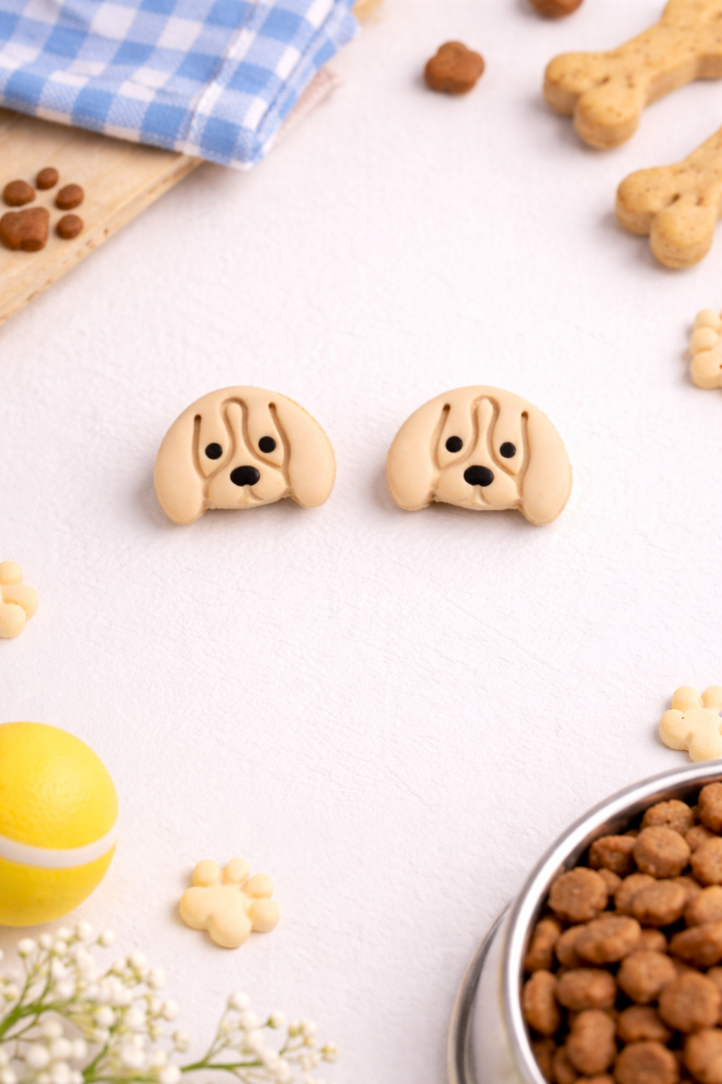 Cute Beagle Dog Stud β Cute Handmade Love Jewelry