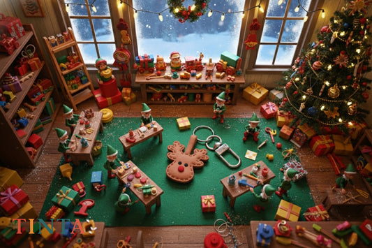 Renold the Reindeer Keychain | Christmas Bag Charm