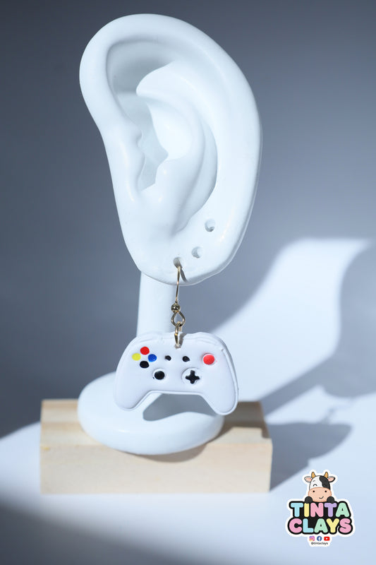 Handmade Retro Game Console Earrings | Gamer Polymer Clay Earrings | Cute Gaming Jewelry
