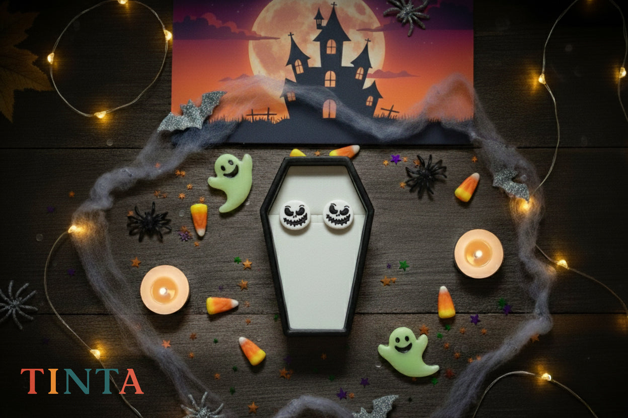 Horror Face Dangles | Halloween Special | Polymer Clay Earring