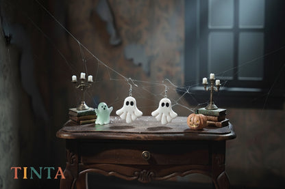 Ghost Dangles | Halloween Collections | Polymer Clay Earring