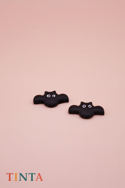 Bat Stud | Halloween Collections | Polymer Clay earring