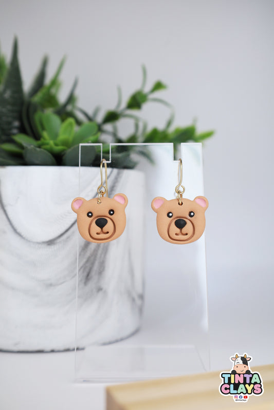 Bear Stud | Animal Collection | Polymer Clay Earring