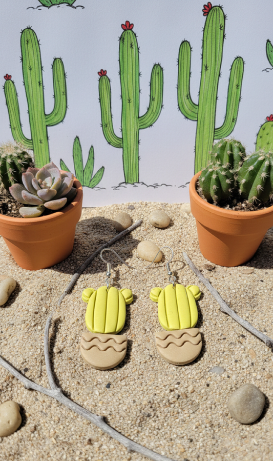 Cute Succulent Earring  | Succulent Special | Polymer Clay Earring