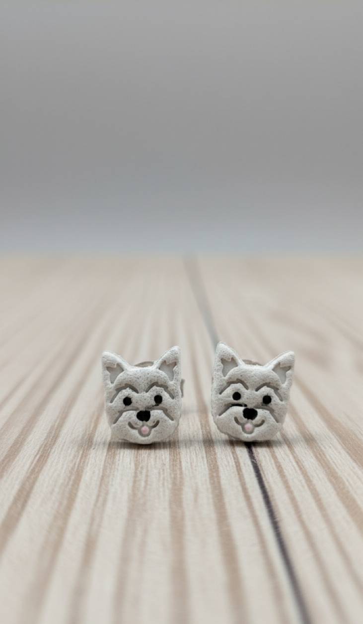 Website Terrier Dog Stud | Dog Series – Cute Handmade Love Jewelry