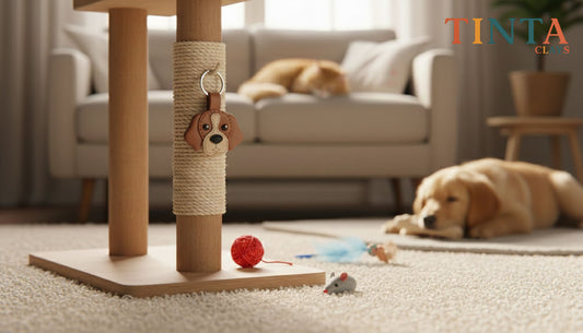 🐶 Pawsitively Adorable Puppy Keychain | Cute Bag Charm | Farm Series