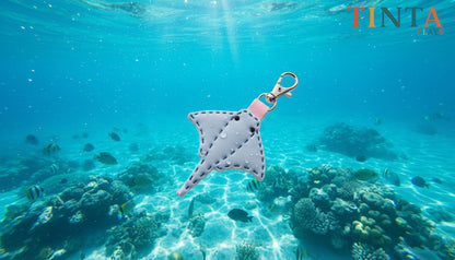 Gentle Giant Mantis Ray Keychain | Cute Bag Charm | Under The Sea Series