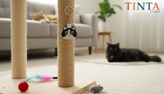 🐱 Purr-fectly Cute Keychain | Cute Bag Charm | Farm Series