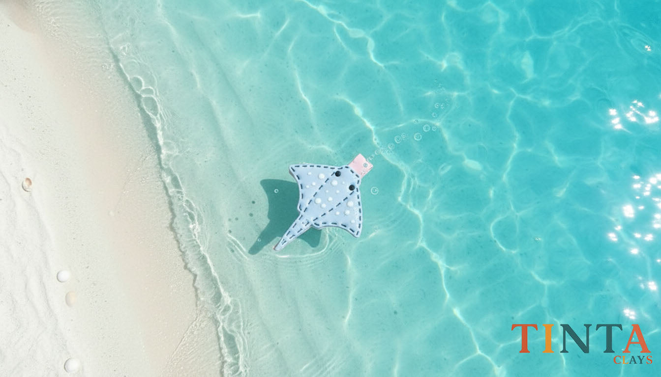 Ocean Set Keychain | Cute Bag Charms