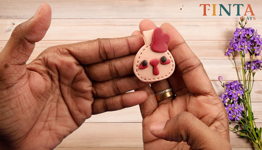 Cluck Yeah! Chicken Keychain | Cute Bag Charm | Farm Series