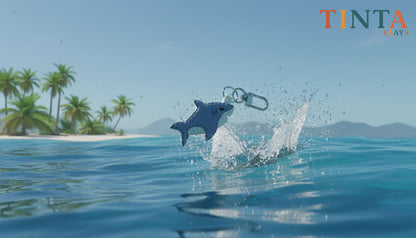 Shark Attack!!! Shark Keychain | Cute Bag Charm | Under The Sea Series