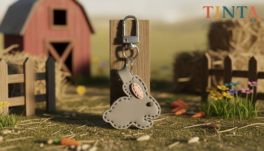 Hoppin’ Cute Rabbit Keychain | Cute Bag Charm | Farm Series
