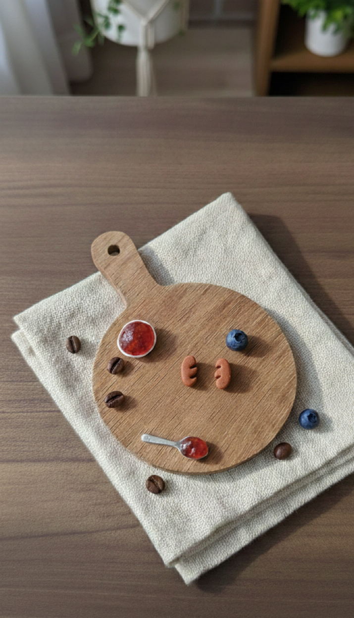 Cute Loaf Bread Stud | Food Series – HandmadeJewelry