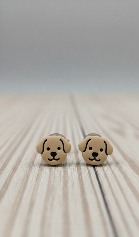 LabradorDog Stud | Dog Series – Cute Handmade Love Jewelry