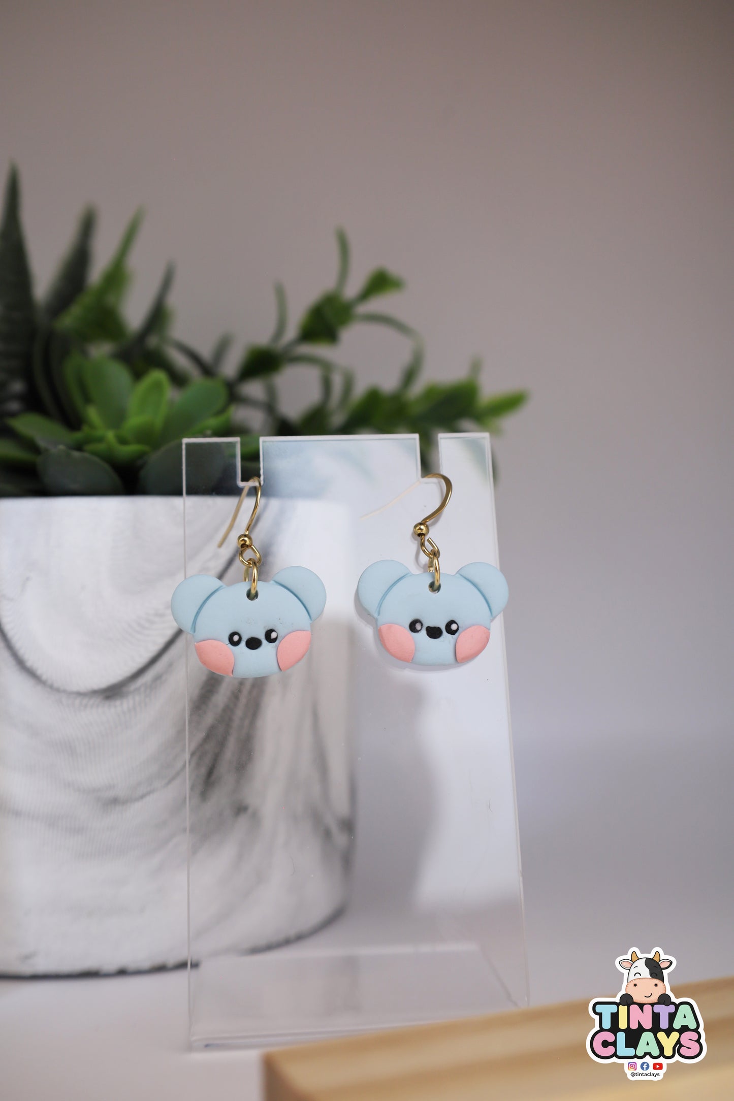 BT21 Minini-Inspired Handmade Earrings Set