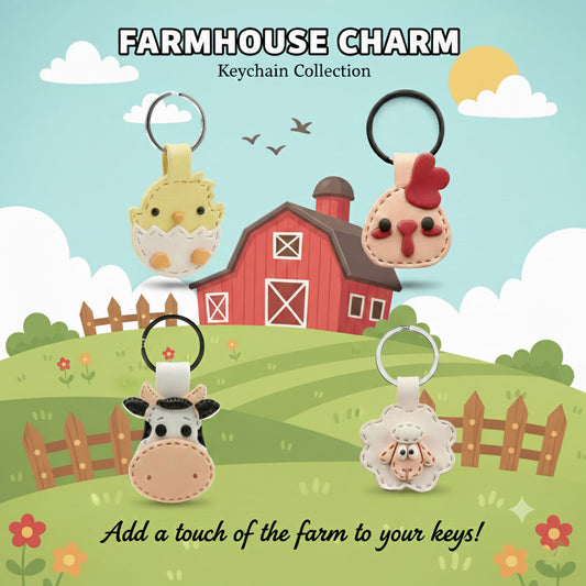 Farm Set Keychain 1 | Cute Bag Charms