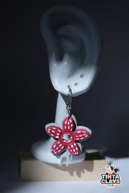Handmade Shadow Creature Earrings | Horror-Inspired Polymer Clay Earrings | Spooky Monster Jewelry