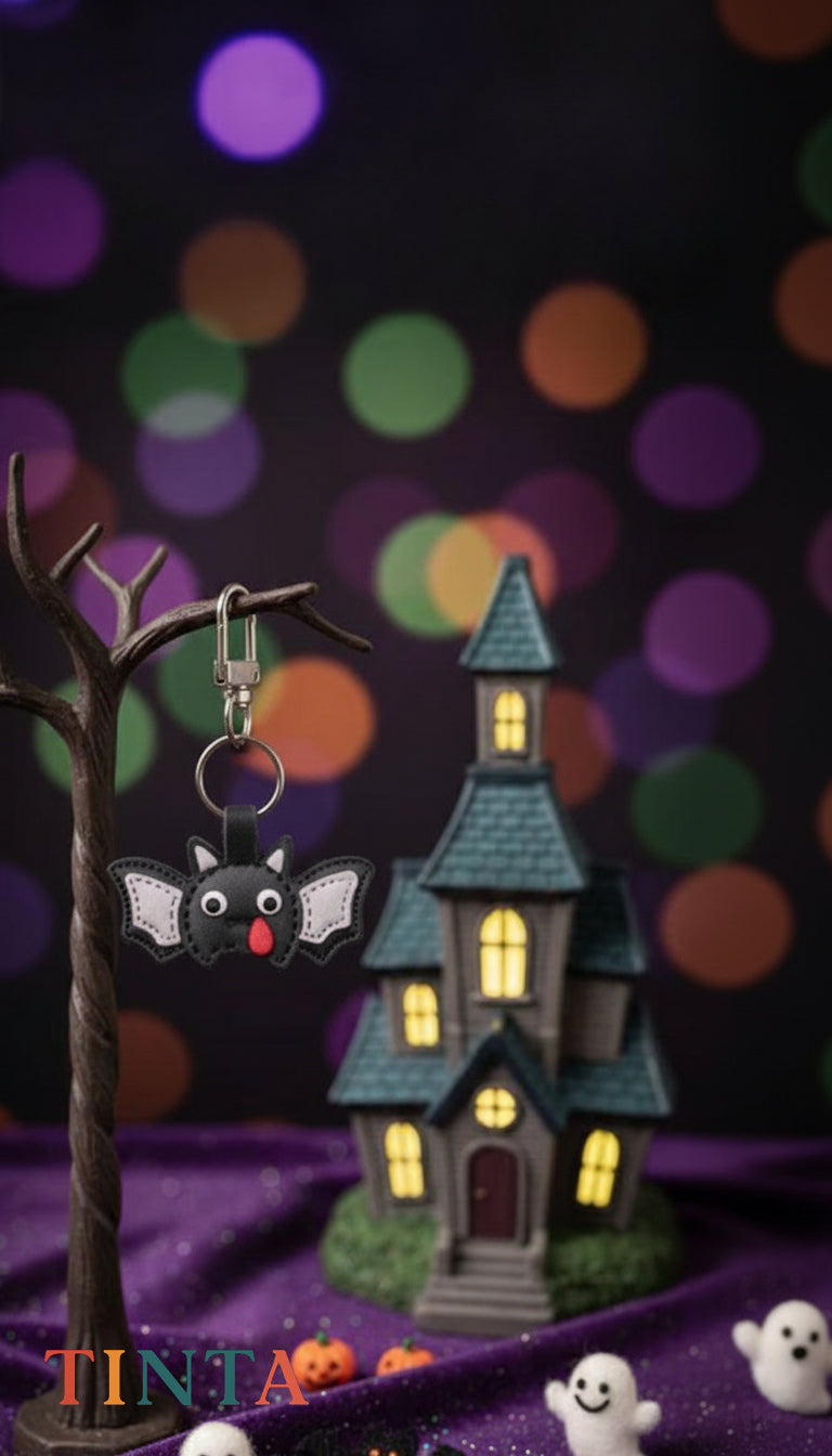 Spooky-Cute Bat Keychain | The Best Halloween Bag Charm