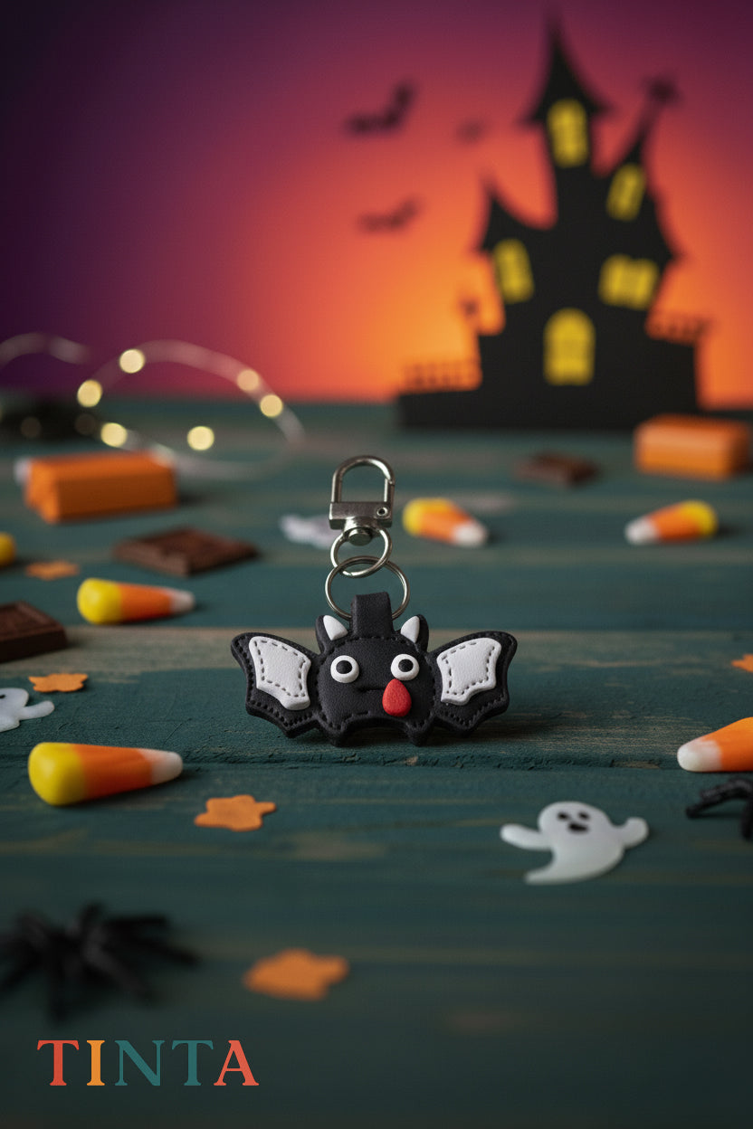 Spooky-Cute Bat Keychain | The Best Halloween Bag Charm