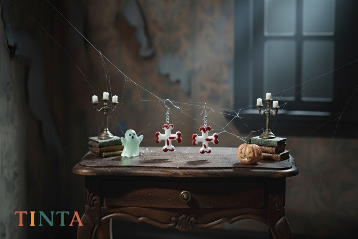 Bloody Bones | Halloween Collections | Polymer Clay Earring