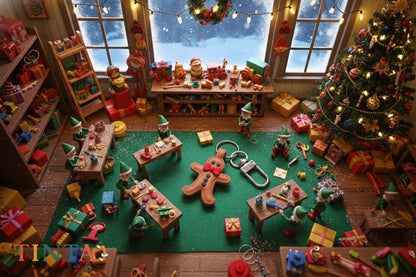 CookieMan Keychain | Christmas Bag Charm