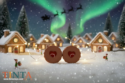 Jam-Filled Cookie Stud | Christmas Special | Polymer Clay Earring