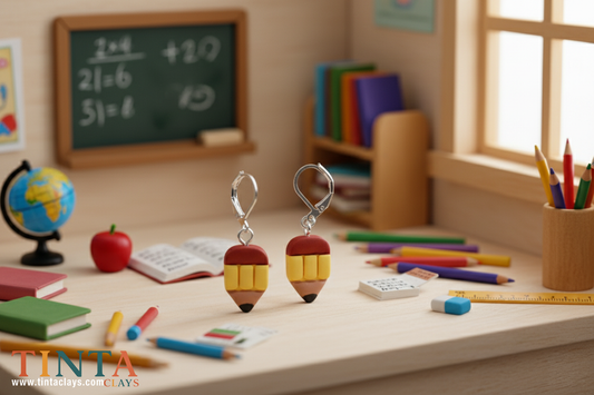 Pencil | BtS - Back to School | Polymer Clay Earring