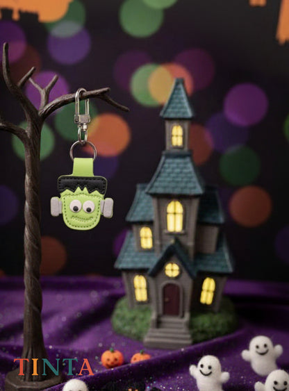 Spooky-Cute Frankenstein Keychain | The Best Halloween Bag Charm