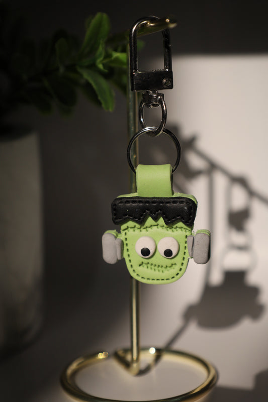 Spooky-Cute Frankenstein Keychain | The Best Halloween Bag Charm