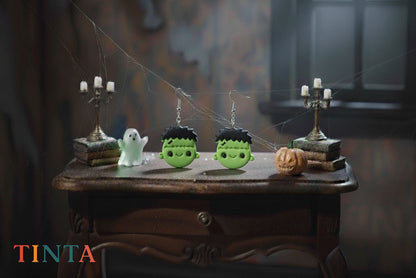 Frankenstein Dangles | Halloween Special | Polymer Clay Earring