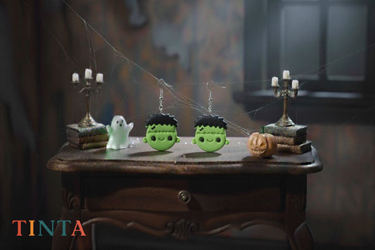Frankenstein Dangles | Halloween Special | Polymer Clay Earring