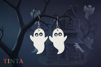 Ghost Dangles | Halloween Special | Polymer Clay Earring