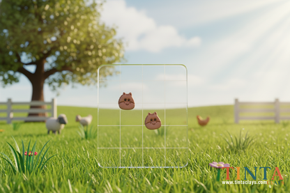 Horse Stud | Animal Collection | Polymer Clay Earring