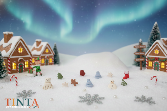 Holiday Mini Stud Set | Christmas Special | Polymer Clay Earring