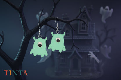One Eyed Monster Dangles | Halloween Special | Polymer Clay Earring