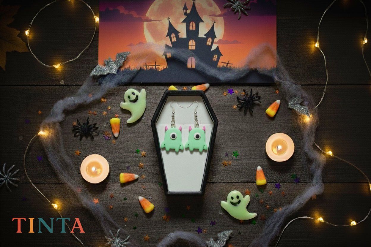 One Eyed Monster Dangles | Halloween Special | Polymer Clay Earring