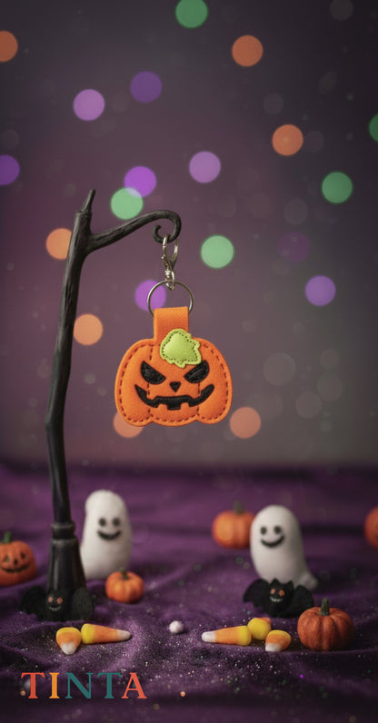 Spooky-Cute Pumpkin Keychain | The Best Halloween Bag Charm