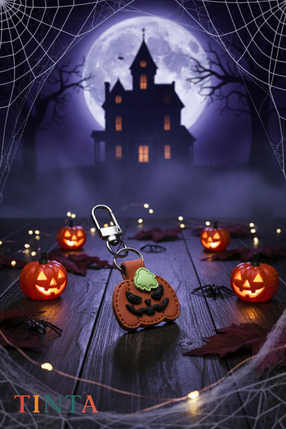 Spooky-Cute Pumpkin Keychain | The Best Halloween Bag Charm