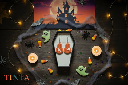 Pumpkin Dangles | Halloween Special | Polymer Clay Earring
