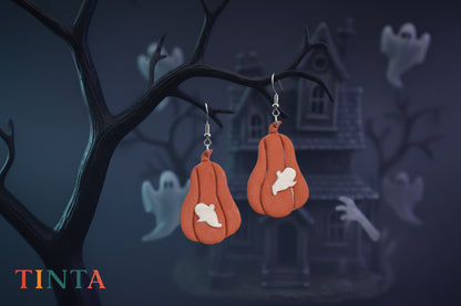 Pumpkin Dangles | Halloween Special | Polymer Clay Earring