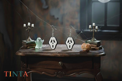 Scream Mask Dangles | Halloween Special | Polymer Clay Earring