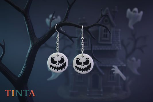 Horror Face Dangles | Halloween Special | Polymer Clay Earring