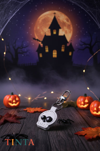 Spooky-Cute Skull Keychain | The Best Halloween Bag Charm