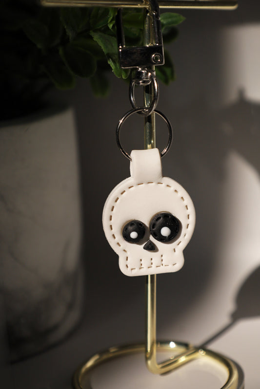 Spooky-Cute Skull Keychain | The Best Halloween Bag Charm