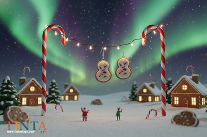 Snowman Cookie | Christmas Special | Polymer Clay Earring